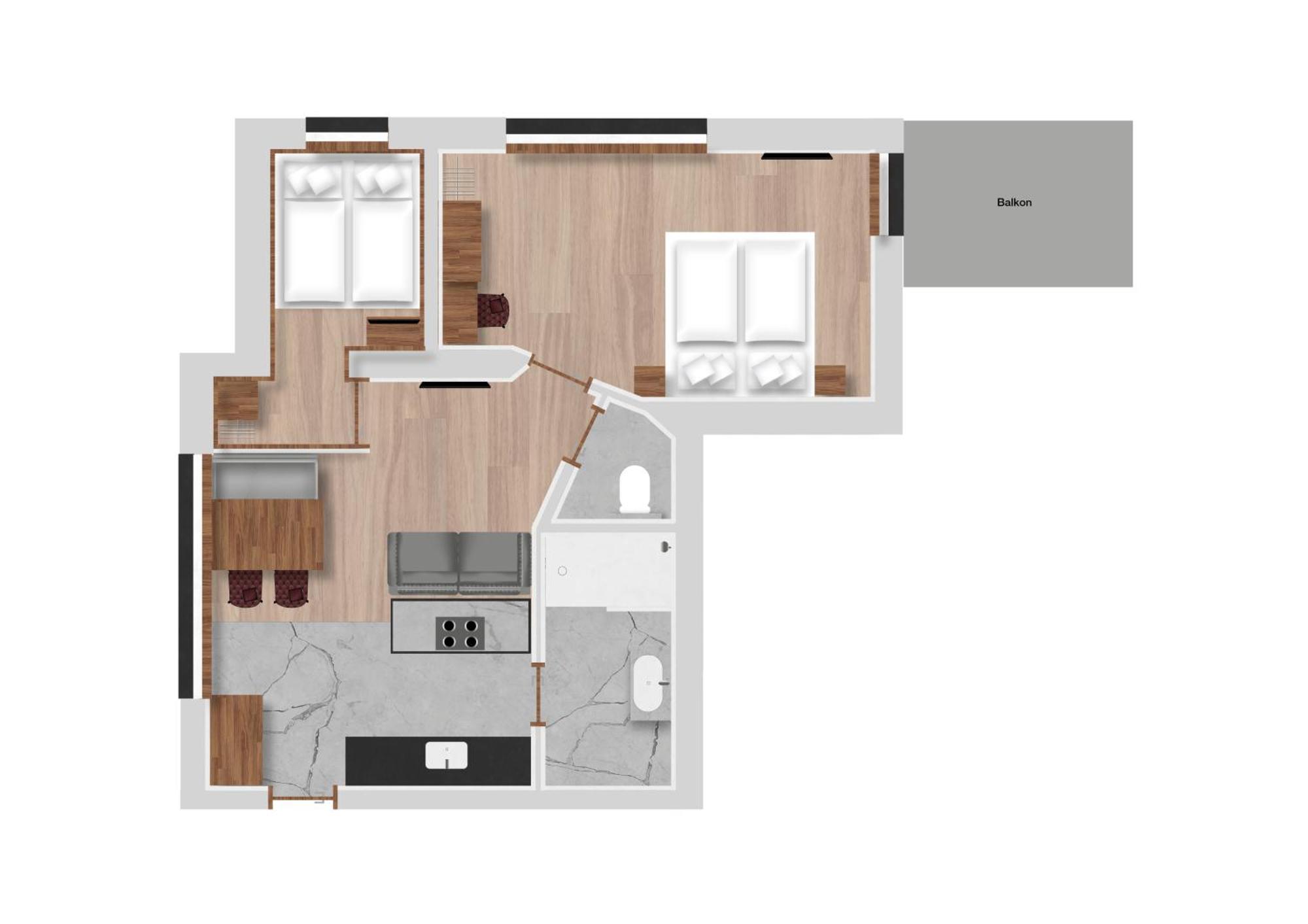 Hofgut Apartment & Lifestyle Resort Wagrain Rum bild