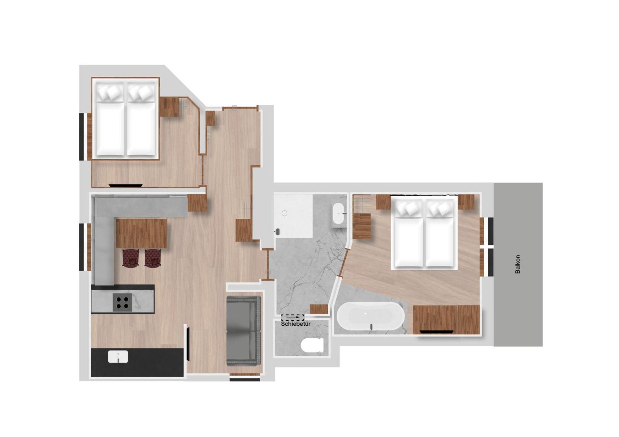 Hofgut Apartment & Lifestyle Resort Wagrain Rum bild